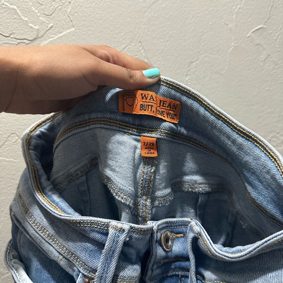 Blue Jeans With Rips - Picture 2 of 3